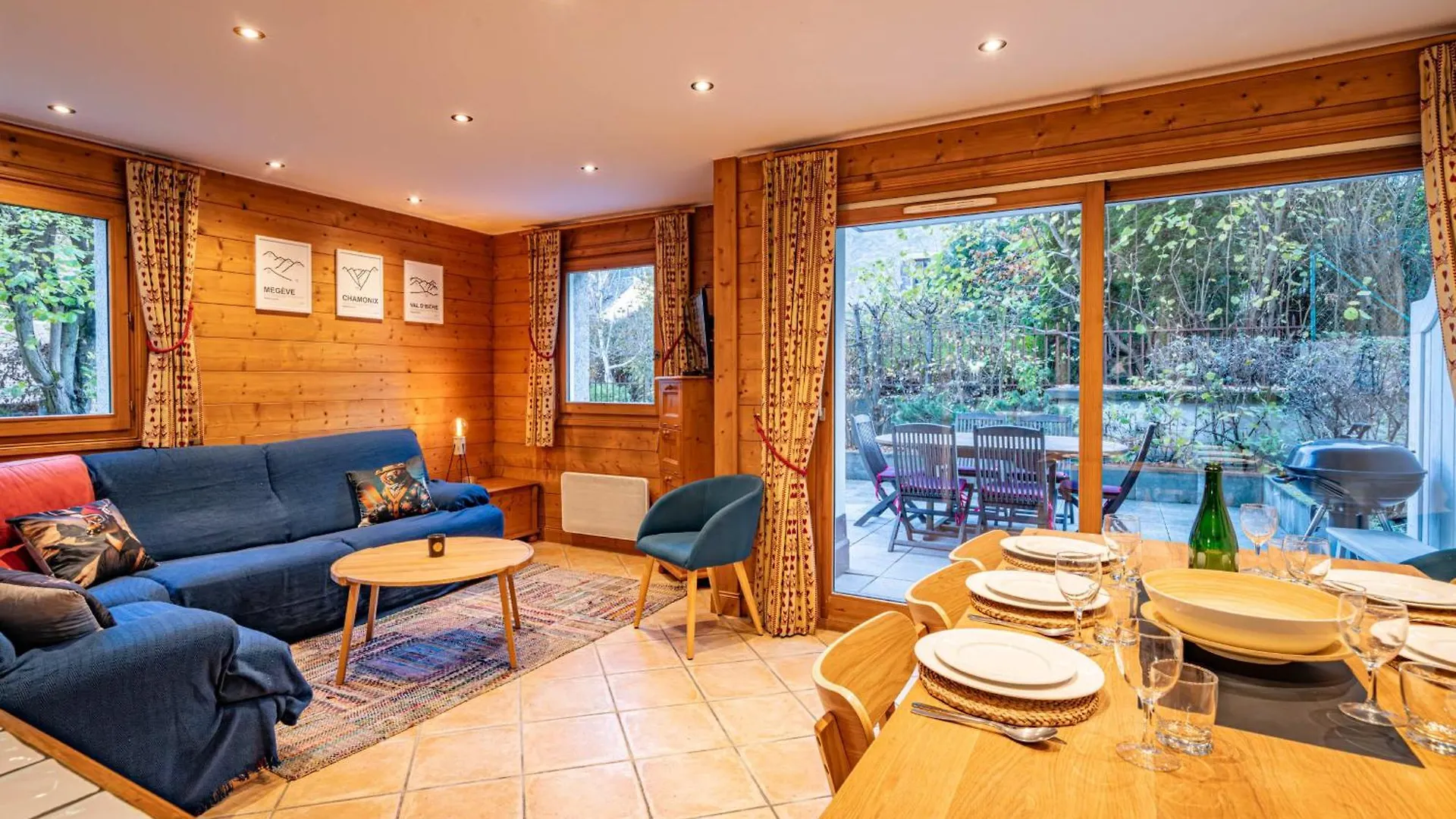 Апартаменты Alpine Garden - Truly Hidden Gem With Sunny Garden In Chamonix Town Center